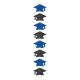 Amscan 221066.105 Ring Garland, 58 Pieces, Blue