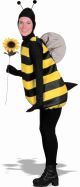 Womens Bumble Bee Costume, Black/Yellow, Standard