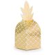 Creative Converting 332544 Pineapple Wedding Party Foil Paper Favor Boxes, 2.78 In X 7.25 In, Multicolor