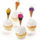 Fun Express Ice Cream Party Picks For Birthday Party Supplies Serveware & Barware Picks & Stirrers & Parasols Birthday 25 Pieces