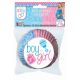 Forum Novelties 80729 Gender Reveal Baking Cups, Multicolor, One Size (Pack Of 12)