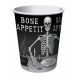 Forum Novelties Bone Appetit Cups, Black