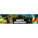 Costume Superce 306102 Battle Game Happy Birthday Banner