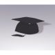 Forum Novelties Black Graduation Cap