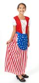 Forum Novelties Patriotic Party Betsy Ross Costume, Child Large