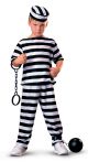 Boys Striped Costume Small