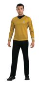 Rubies Star Trek Gold Star Fleet Uniform Shirt, Gold, X-Large Costume