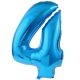 Anagram 28297 Number 9 Blue Foil Balloon, 34 Inches