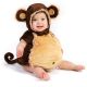 Princess Paradise Babys Deluxe Melvin The Monkey Costume,Brown/Beige 6-12 Months