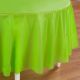 Creative Converting Octy/Round Plastic Table Cover, 82-Inch, Fresh Lime