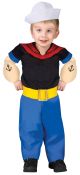 Fun World Boys Popeye Toddler Costume, Multicolor, 24 Months-2T (Small)