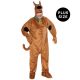 Scooby-Doo Deluxe Adult Costume, Scooby, One Size