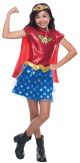 Rubies Costume Dc Superheroes Wonder Woman Sequin Child Costume, Small