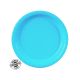 Aqua Dessert Paper Plates (8 Count)