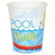 Birthday Express Summer Beach Ball Pool Party Supplies 9 Oz. Paper Cups (8)