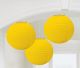 Sunshine Yellow Round Paper Lanterns Pack Of 3|Party Decor