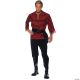 Morris ADULT BLACK AND RED PIRATE SET