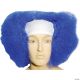 Morris BALD CURLY CLOWN WIG-BLUE