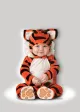 Fun World Tiger Tot Toddler Child Costume - Small 6-12 Month