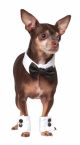 Pet Tuxedo Bowtie and Cuff Set Small-Medium