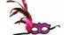 Kbw Women's Venetian Styled Eye Mask, Hot Pink