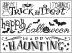 Embossing Folder Halloween 1.4 x 5.75 inches