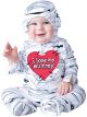 Fun World InCharacter Costumes Baby's I Love My Mummy Costume, White, Large