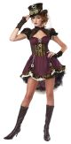 California Costumes Women's Steampunk Adult, Burgundy/Brown, Small