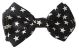 Starry Bow Tie (Black & White)