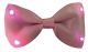 Light Up LED Bow Tie (Pink)