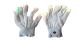 LED Finger Tops Light Up Gloves (White)