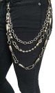 Bullet Hanging Metal Jeans Chain