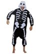 Scary Skeleton Costume - Black,one size fits most