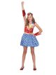 Wonder Girl Costume,Large 10-12