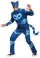 Mens Catboy Classic Adult Costume, Blue XL (42-46)