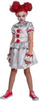 Studio Halloween Girls Evil Terror Clown Child Large 12-14 Month