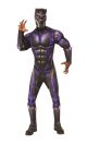 Men's Avengers Deluxe Purple Battle Black Panther Adult Costume,