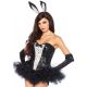 Leg Avenue Bunny Costume Accessory Kit Black One Size