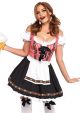 Women's Oktoberfest Beer Garden Babe Costume Small