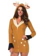 Womens Plus Size Fawn Costume 1X-2X