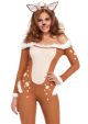 Women's 3 PC Sexy Deer Costume Small