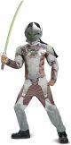 Disguise Genji Classic Muscle Child Costume, Gray, Medium (7-8)