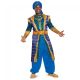 Men's Genie Deluxe Adult Costume, Blue, Medium (38-40)