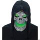 Morris FLAMIN SKULL GREEN W HOOD MASK