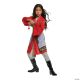 Morris GIRL MULAN HERO RED DRESS CSTM 7-8