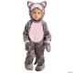 Morris GREY STRIPE KITTEN INF 6M-12M