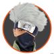 Morris NARUTO KAKASHI HEADBAND W/HAIR