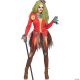 Morris WOMENS ROWDY CLOWN COSTUME SM/MED