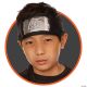 Morris NARUTO HIDDEN LEAF HEADBAND BLK