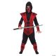 Morris NINJA COSTUME MEDIUM RED BLACK